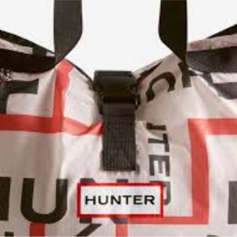 Hunter Original Ripstop Packable Tote Bag Exploded Logo - Picture 4 of 13